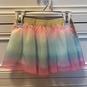 NWT Carter’s girls size 9 month rainbow skirt